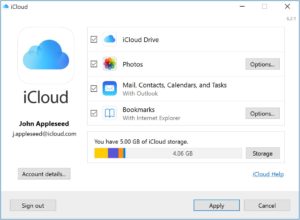 iCloud pre Windows 10 konečne opäť funguje