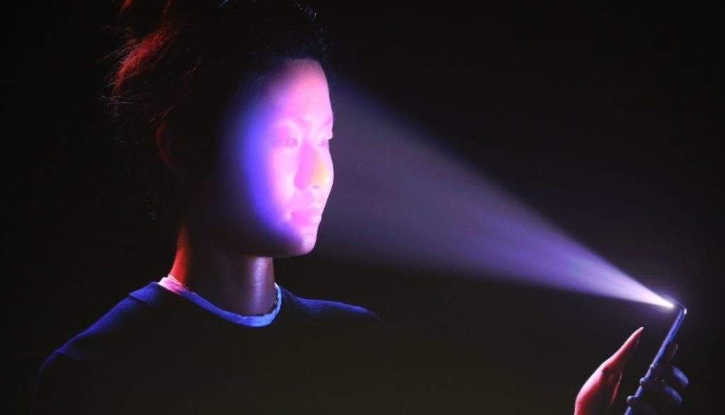 laserové rozpoznávaní tváre