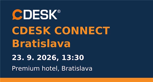 CDESK CONNECT Bratislava 2026