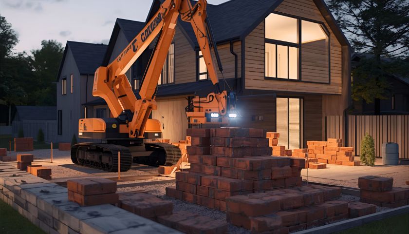 Murovací robot WLTR stavia svoj prvý dom na Slovensku