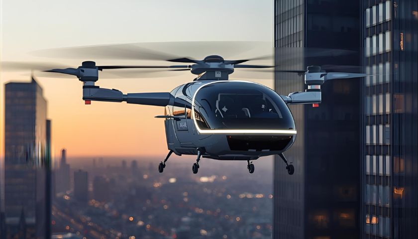 Budúcnosť mestskej mobility aerotaxíky novej generácie lietajú už bez pilota