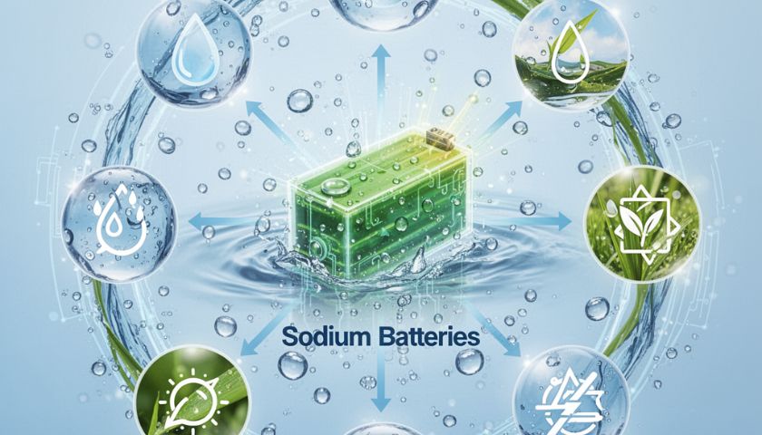 Inovatívne sodíkové batérie dokážu popri ukladaní energie odsoľovať morskú vodu