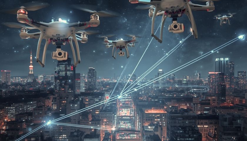 Existujúce mobilné siete 5G dokážu lokalizovať nežiaduce drony