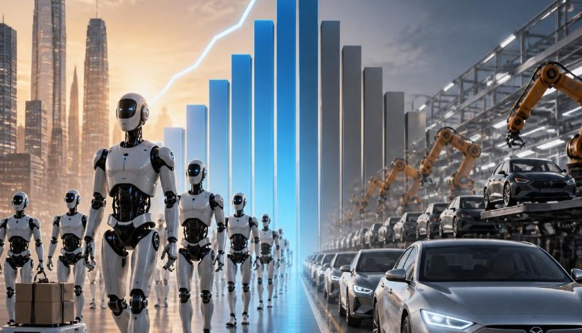 Hodnota trhu s humanoidnými robotmi môže čoskoro predbehnúť automobilový priemysel